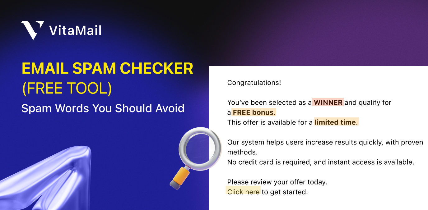 Email Spam Checker (Free Tool) + Spam Words You Should Avoid in 2026