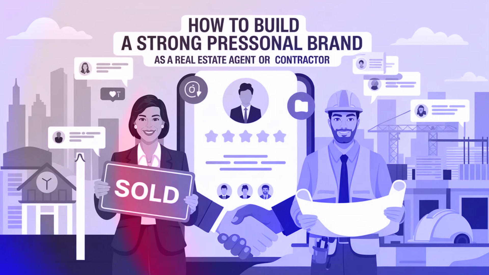 How to Build a Strong Personal Brand as a Real Estate Agent or Contractor
