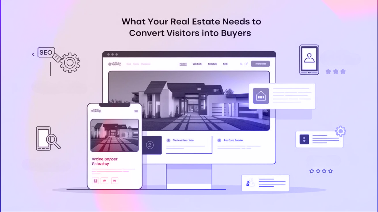 What a Real Estate Website Needs to Convert Visitors into Buyers